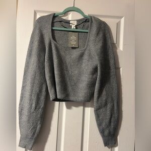 Cropped sweater
